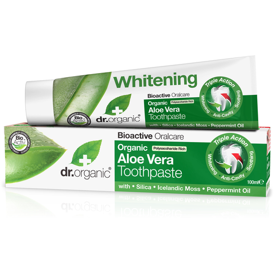Dr Organic Aloe Vera Toothpaste Fluor 100 ml