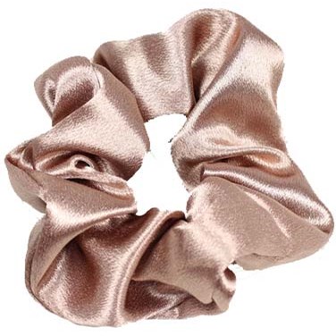 LYKO Enfärgad Scrunchie I Silklook Brown