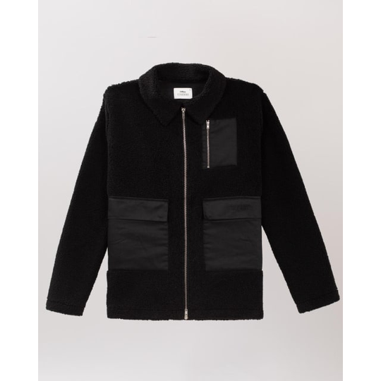 Jaden Pile Jacket - Black