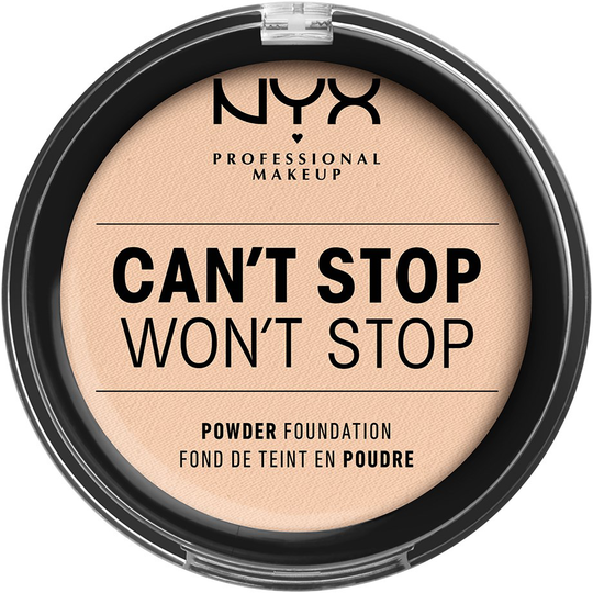 NYX PROFESSIONAL MAKEUP Can't Stop Won't Stop Powder Foundation Light