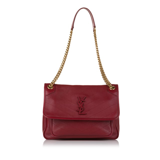 Ysl Medium Niki Leather Shoulder Bag