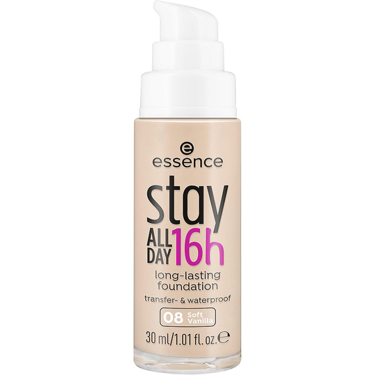 Stay All Day Long-Lasting Foundation, 30 ml essence Foundation