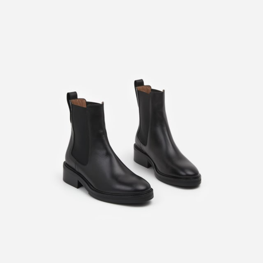 Franca Black Leather