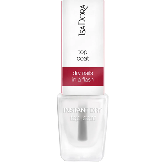 Instant Dry Quick-Drying Top Coat, 6 ml IsaDora Överlack