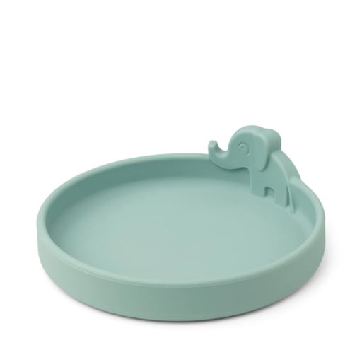 Peekaboo plate Elphee Blue