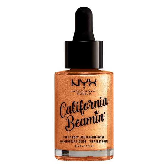 California Beamin Face & Body Liquid Highlighter, 1,2 g NYX Professional Makeup Highlighter