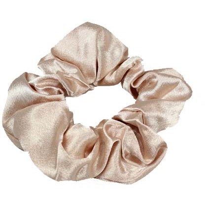 LYKO Enfärgad Scrunchie I Silklook Beige