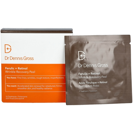 Dr Dennis Gross Skincare Ferulic + Retinol Wrinkle Recovery Peel