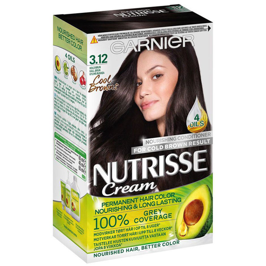 Nutrisse Hair Color, Garnier Brun hårfärg