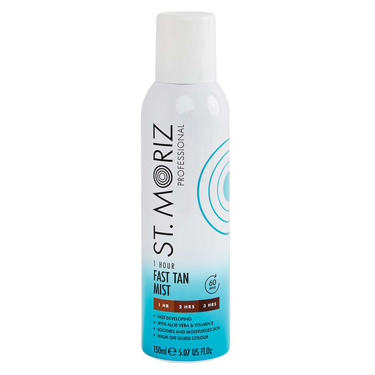 1 Hour Fast Tan Mist, 150 ml St Moriz Advanced Pro Brun utan sol (BUS)