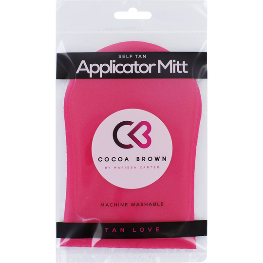 Cocoa Brown Pink Tanning Mitt, Cocoa Brown Brun Utan Sol