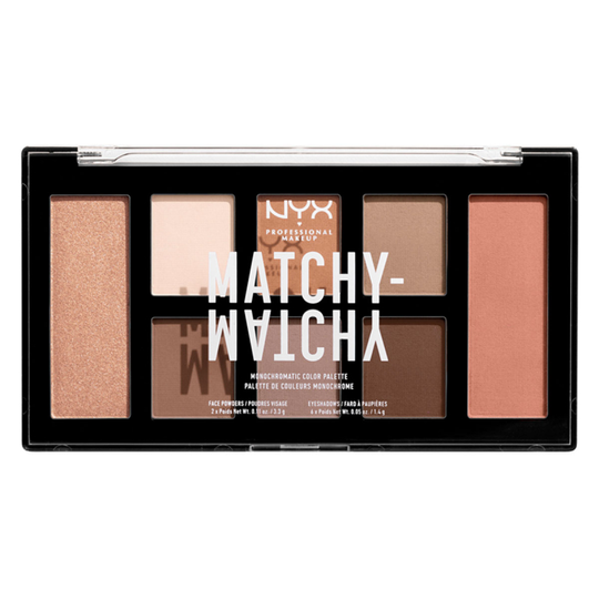 NYX Professional Makeup Matchy Matchy Monochromatic Color Palette Taupe