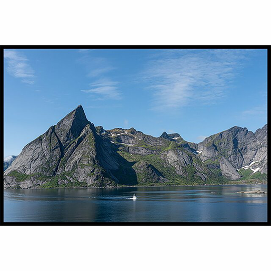 Fishing The Big Blue Poster