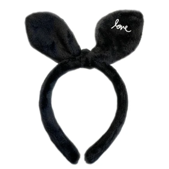 Make Up Store Rabbit Hairband Black