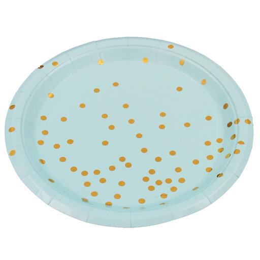 Papperstallrikar 23 cm 10-pack, Prickig