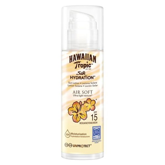 Hawaiian Tropic Silk Hydration Air Soft Sun Lotion SPF15 150 ml