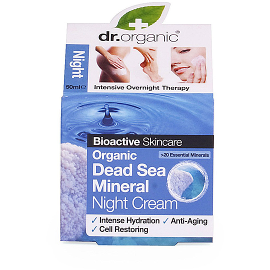 Dr Organic Dead Sea Minerals Night Cream 50 ml