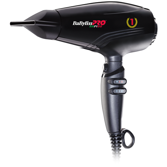 BaByliss PRO Hairdryer Ultra Light Rapido Black 2200W Rapido Black