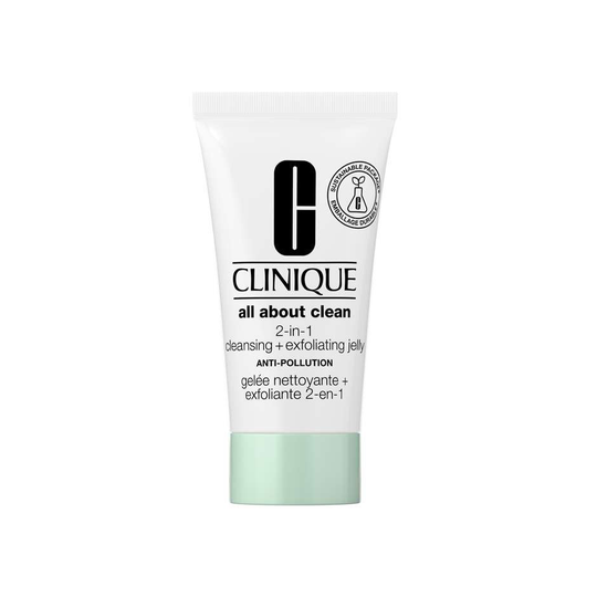 All About Clean 2-in-1 Cleansing+Exfoliating Jelly, 30 ml Clinique Ansiktsrengöring