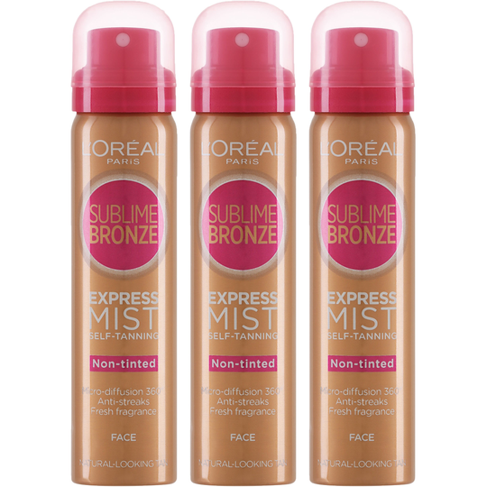 Loreal Paris Sublime Bronze Express Mist Face Trio