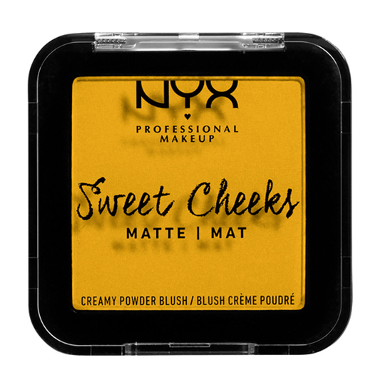 NYX Professional Makeup Sweet Cheeks Creamy Powder Blush Matte Silence Is Golden