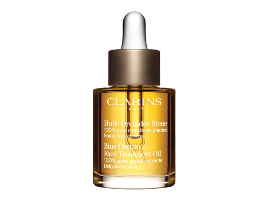 Blue Orchid, Clarins Serum & Ansiktsolja