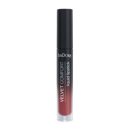 IsaDora Velvet Comfort Liquid Lipstick Deep Rose