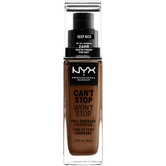 NYX PROFESSIONAL MAKEUP Can't Stop Won't Stop Foundation Deep rich Dee