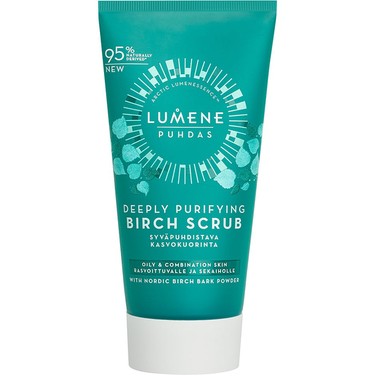 PUHDAS Deeply Purifying Birch Scrub, Lumene Peeling & Ansiktsskrubb