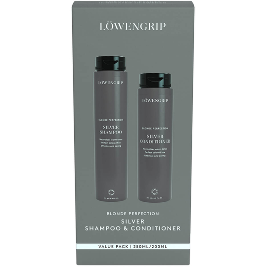 Löwengrip Blonde Perfection - Silver Shampoo & Conditioner Value Pack (250+200ml)