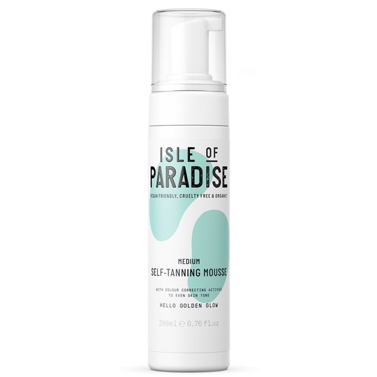 Isle Of Paradise Medium Self Tanning Mousse 200 ml