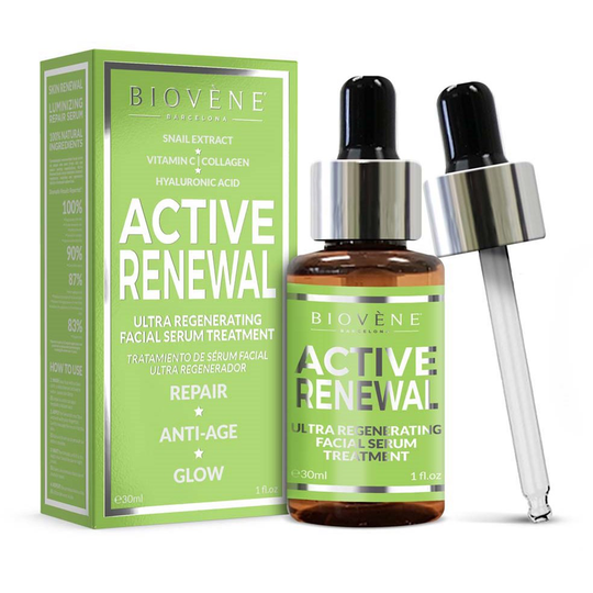 Biovène Star Collection Active Renewal Facial Serum Treatment 30 ml