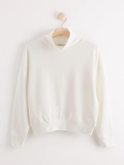 MOM Sweatshirt med halvpolo