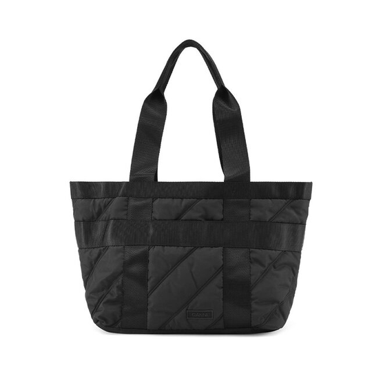 Eastwest Tote Quilted Recycled Tech Black