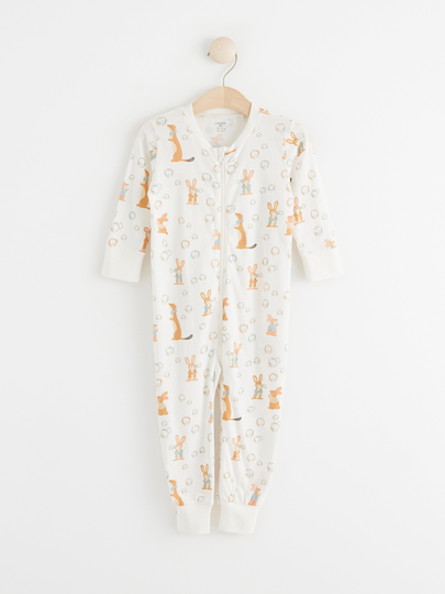 Pyjamas med såpbubblor