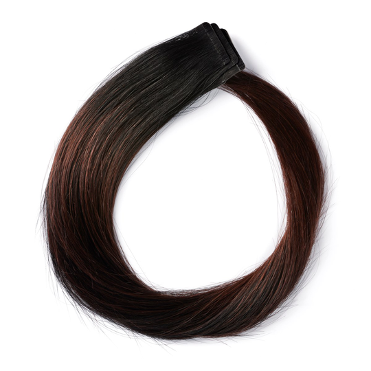 Rapunzel of Sweden Sleek Tape Extension 45cm Cherry Infused Black Bala