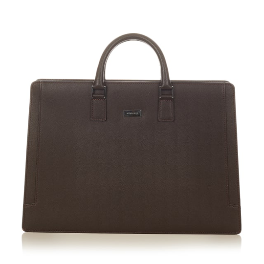 Burberry Leather Business Bag