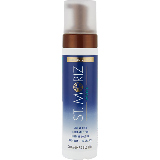 Men's Tanning Mousse, 200 ml St Moriz Advanced Pro Brun utan sol (BUS)