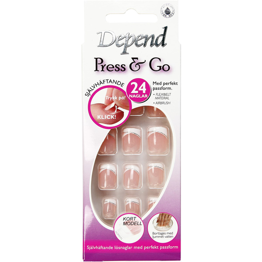 Depend Press & Go 6 Silver Line Kort Modell