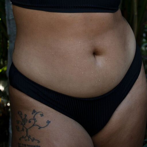 Aquaholic Lowrider Bikini Briefs - Black