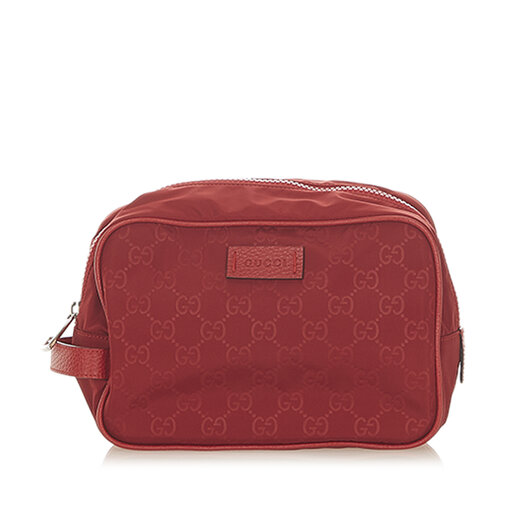 Gucci Gg Nylon Pouch