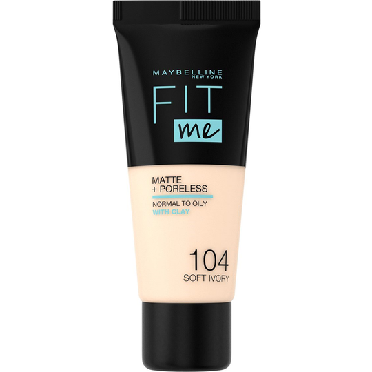 Maybelline New York Fit Me Matte + Poreless 104 Soft Ivory