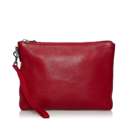 Gucci Leather Clutch Bag