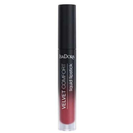 IsaDora Velvet Comfort Liquid Lipstick 62 Red Plum