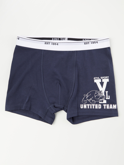 Boxershorts med tryck från universitetslag