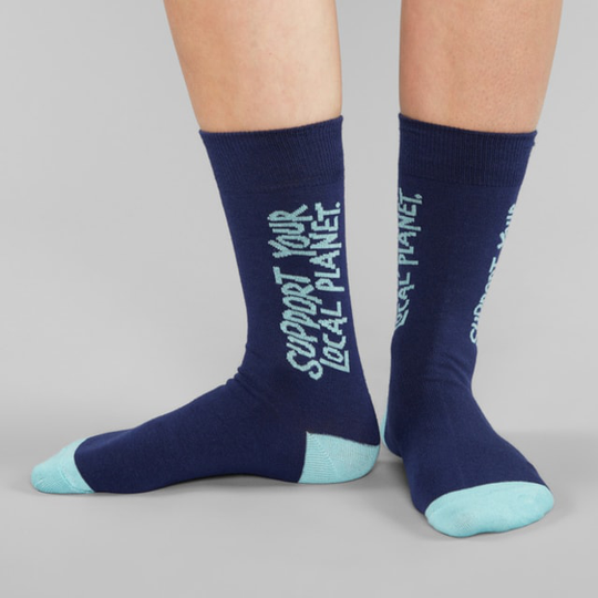 Socks Sigtuna Local Planet Navy