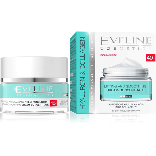 Eveline Cosmetics Hyaluron&Collagen Day And Night Cream 40+ 50 ml