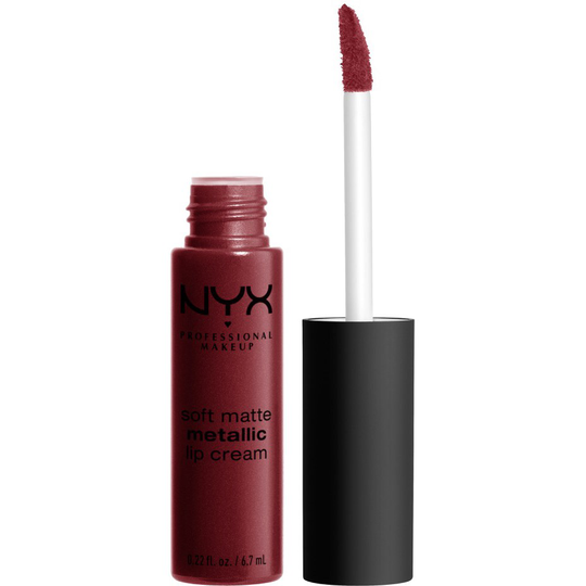 NYX PROFESSIONAL MAKEUP Soft Matte Metallic Lip Cream Budapest