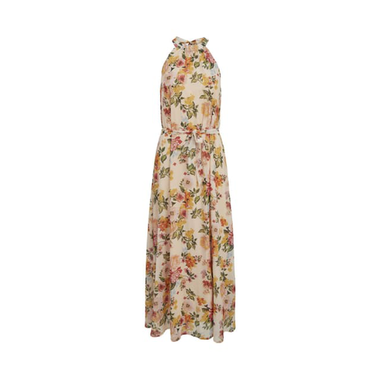 Viallison Halterneck Ankle Dress