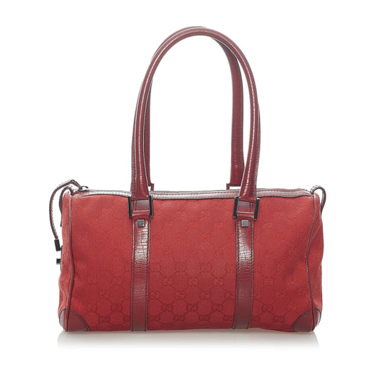 Gucci Gg Canvas Boston Bag